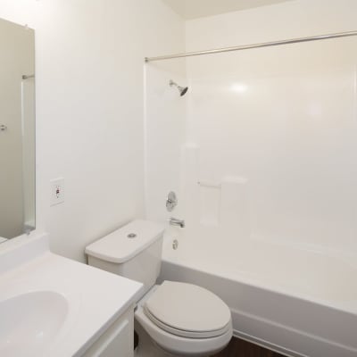 Nice bathroom at Country Apartments in Chula Vista, California