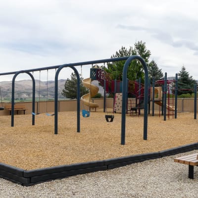 playground at Coleville in Coleville, California
