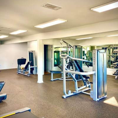 Gym, Fitness Center at Summerfield Apartment Homes in Harvey, Louisiana