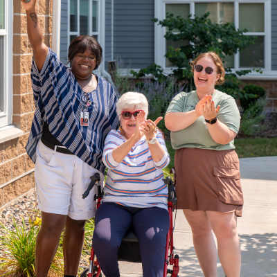 Residents Olympics Willows Bend Senior Living in Fridley, Minnesota