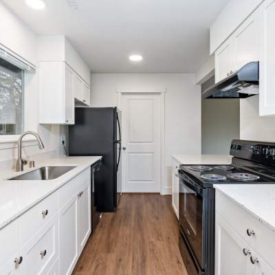 Kitchen at New Hillside in Joint Base Lewis McChord, Washington