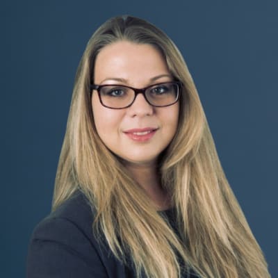 Headshot of Vice President of Finance Lana Freger