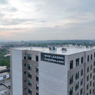 Aerial Photo of The Julian in Pittsburgh, Pennsylvania