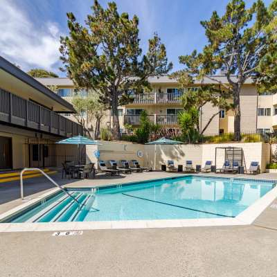Swimming pool at The Ralston at Belmont Hills, Belmont, California