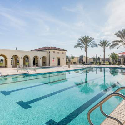 swimming pool at Stone Park in Lemoore, California
