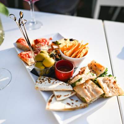 Delicious food platter at Imperial 41 in Bonita Springs, Florida