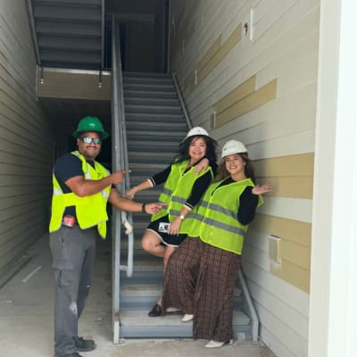 Maintenance team at Pomona Apartments in Ocala, Florida