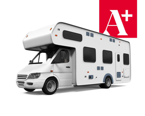 A+ Storage in Miami, Florida RV & boat storage graphic