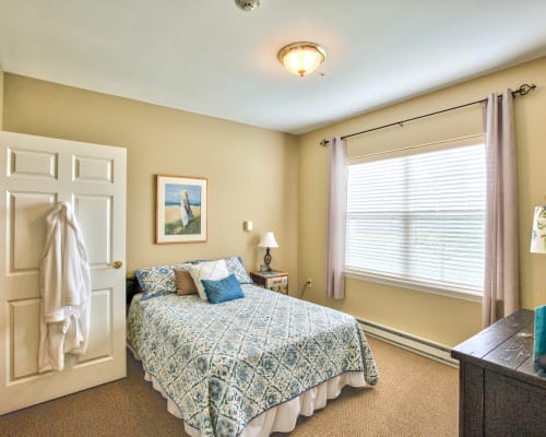 Cozy bedrooms at Trustwell Living at Westwood Place in Woodsfield, Ohio