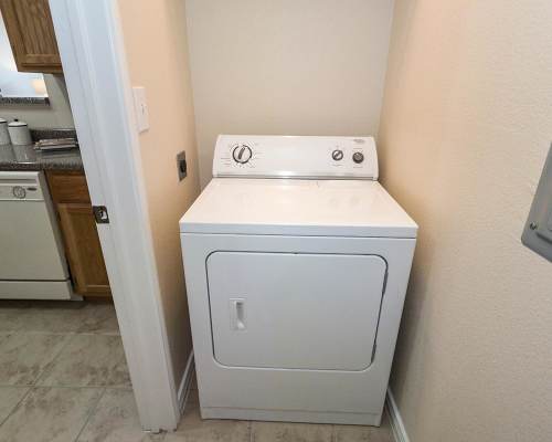 Washer and dryer at Northchase Village in Houston, Texas