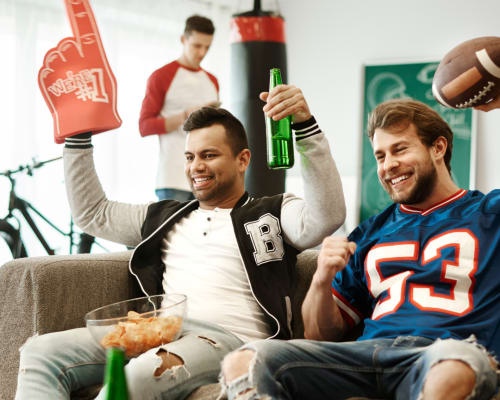 Football watch party