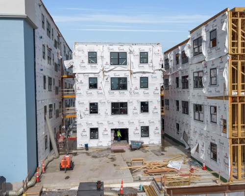 Construction Progress 2 at The Lawrence in Buffalo, New York