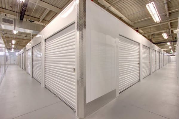 Indoor units at Denver self storage