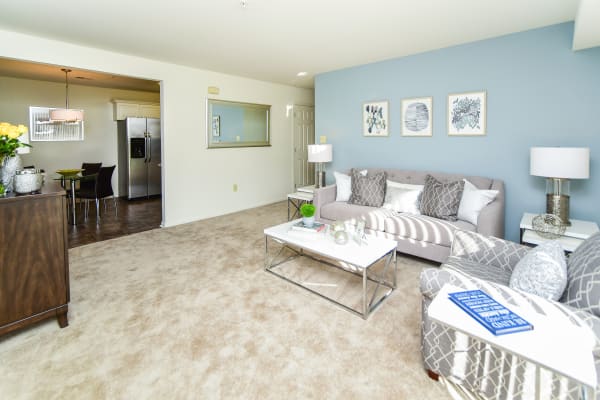 Take a virtual tour of a two bedroom apartment at Abrams Run Apartment Homes in King of Prussia, Pennsylvania