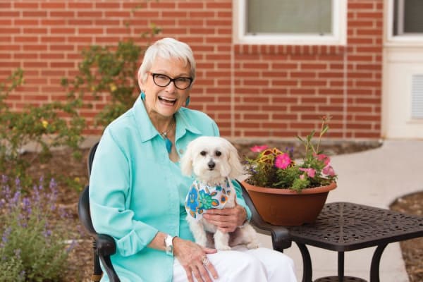 Variety of amenities at senior living community in Anthem, AZ