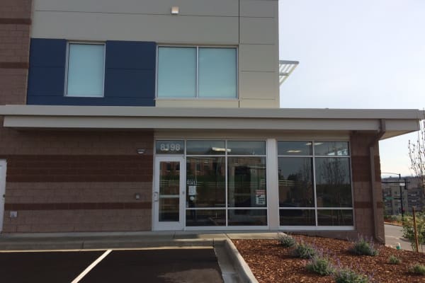 Entrance of StorQuest Self Storage in Littleton