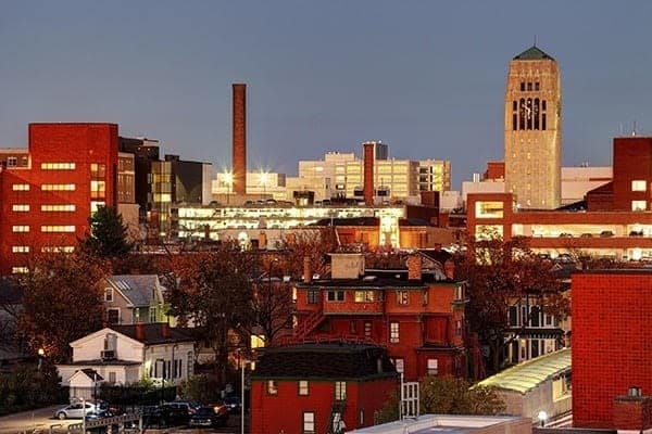 Ann Arbor skyline