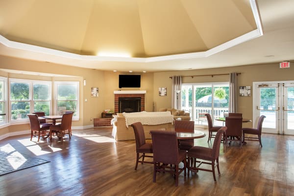 Our clubhouse at apartments in Midlothian, Virginia