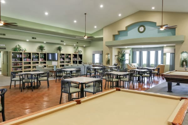 The beautiful swimming pool area is just one of the reasons our residents love Country Club at the Meadows.