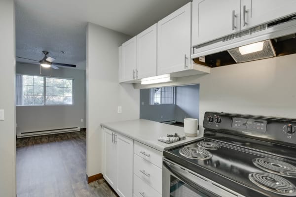 Kitchen at Bridge Creek Apartments in Vancouver