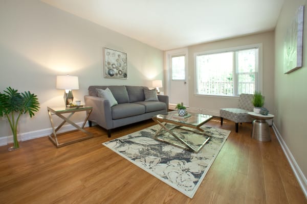 Our apartments in Halifax, Nova Scotia showcase a beautiful living room