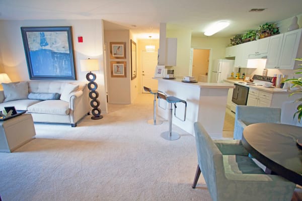 Living room at Legends Winter Springs in Winter Springs, Florida