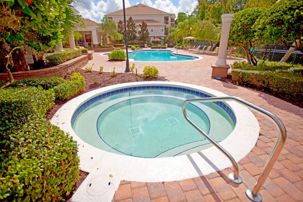 Hot tub at Legends Winter Springs in Winter Springs, Florida
