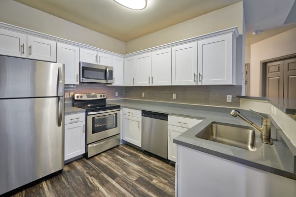 Bedroom at Gateway Park Apartments in Denver