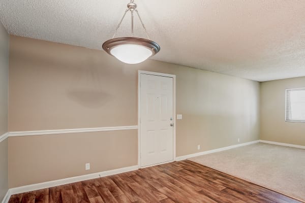 Modern kitchen at Parkview Flats in Murfreesboro, Tennessee