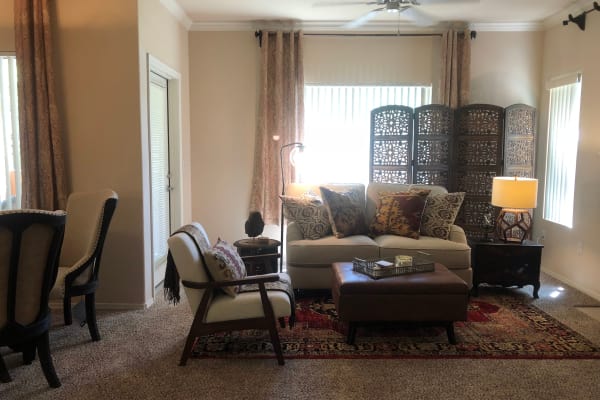 Naturally well-lit apartment interior at Broadstone Heights in Albuquerque, New Mexico