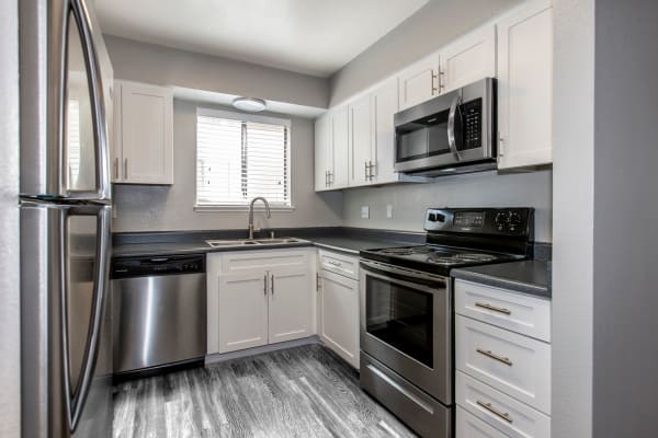 Model dining area at Bennington Apartments