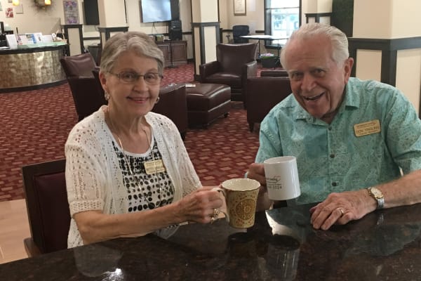 Don and Betty residents at Paloma Landing Retirement Community in Albuquerque, New Mexico