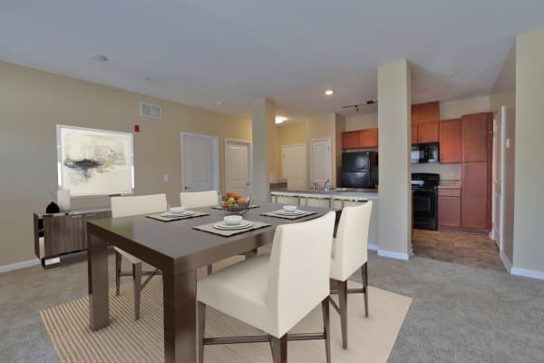 Unique living room at Orchard Meadows Apartment Homes in Ellicott City, Maryland