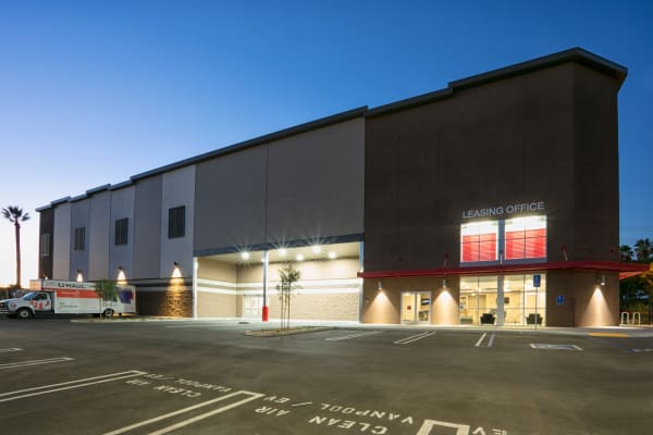 Packing supplies at Anaheim self storage