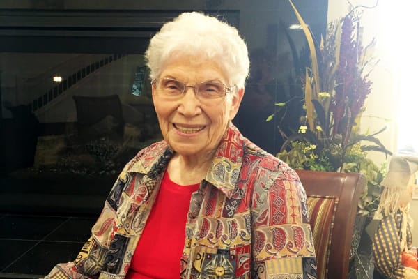 Alice Elliot at Alexis Estates Gracious Retirement Living in Allen, Texas