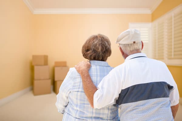 Elder Couple in Packed up home near American Self Storage