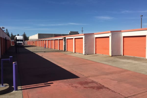 Self storage units for rent at Trojan Storage in Sacramento, California