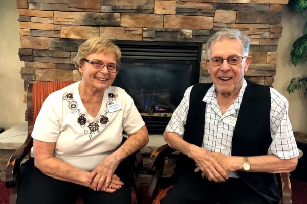 Jack & Janet Davis at Heritage Meadows Gracious Retirement Living