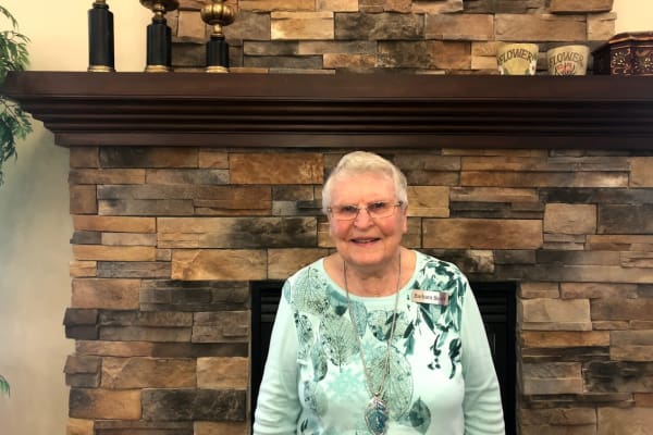 Barb Scarr at Heritage Meadows Gracious Retirement Living in Cambridge, Ontario