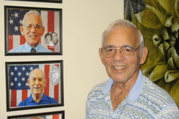 Paul Valez at Orchard Heights Gracious Retirement Living in Clermont, Florida