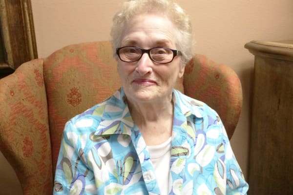 Dottie Morgenroth at Southern Pines Gracious Retirement Living in Southern Pines, North Carolina