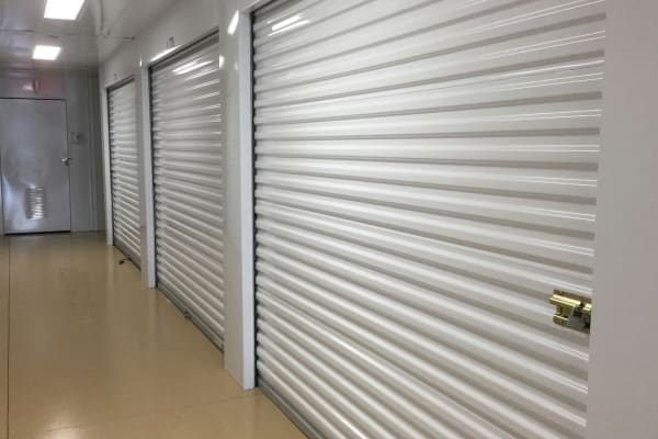 Indoor storage units at Cardinal Self Storage - Graham in Graham, North Carolina