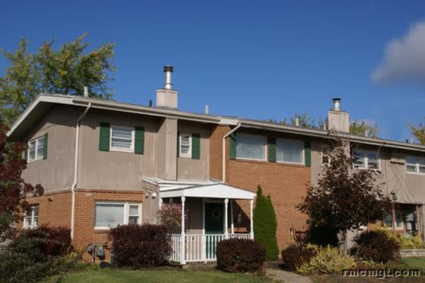 Townhouse example at Spring Meadows in Romulus, New York