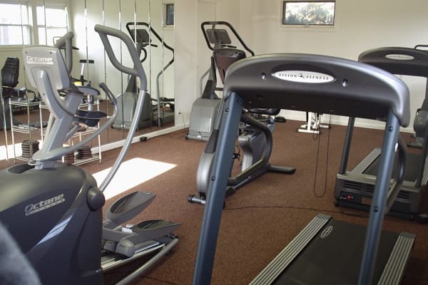 Fitness center of Spring Meadows in Romulus, New York