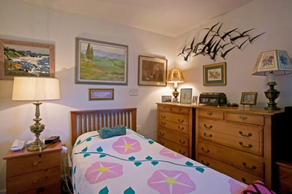 A bedroom at Addie Meedom House in Crescent City, California