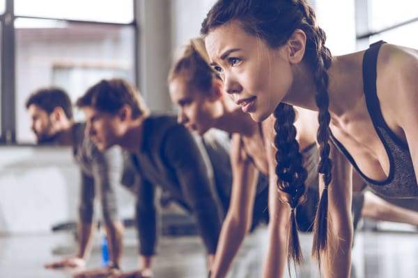 Fitness club at Seventeen West in Atlanta, Georgia