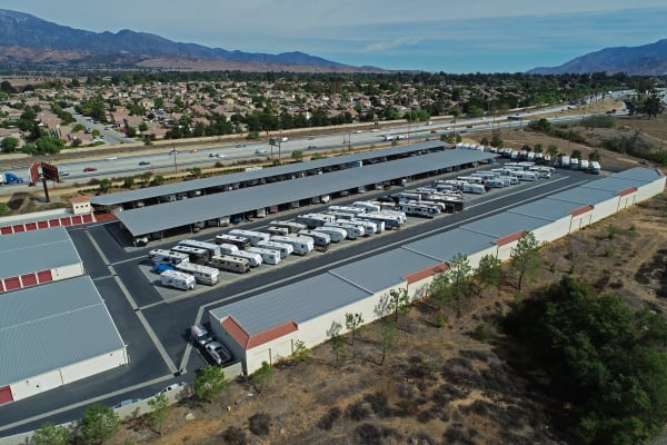Self storage units for rent at Storage Solutions in Beaumont, California