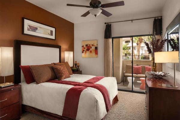 Spacious Primary bedroomr at San Marbeya in Tempe, Arizona