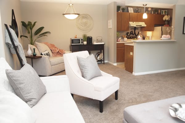 Fox Chase Apartments offers spacious kitchens