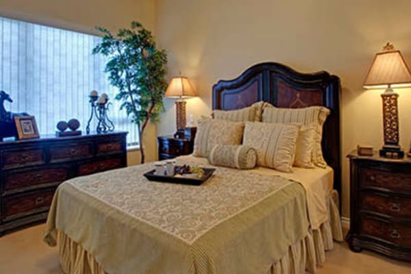 Bedroom at Astoria Retirement Living